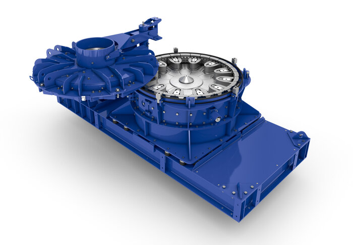Rotor impact mill (RPM) – sand maker with a vertical shaft