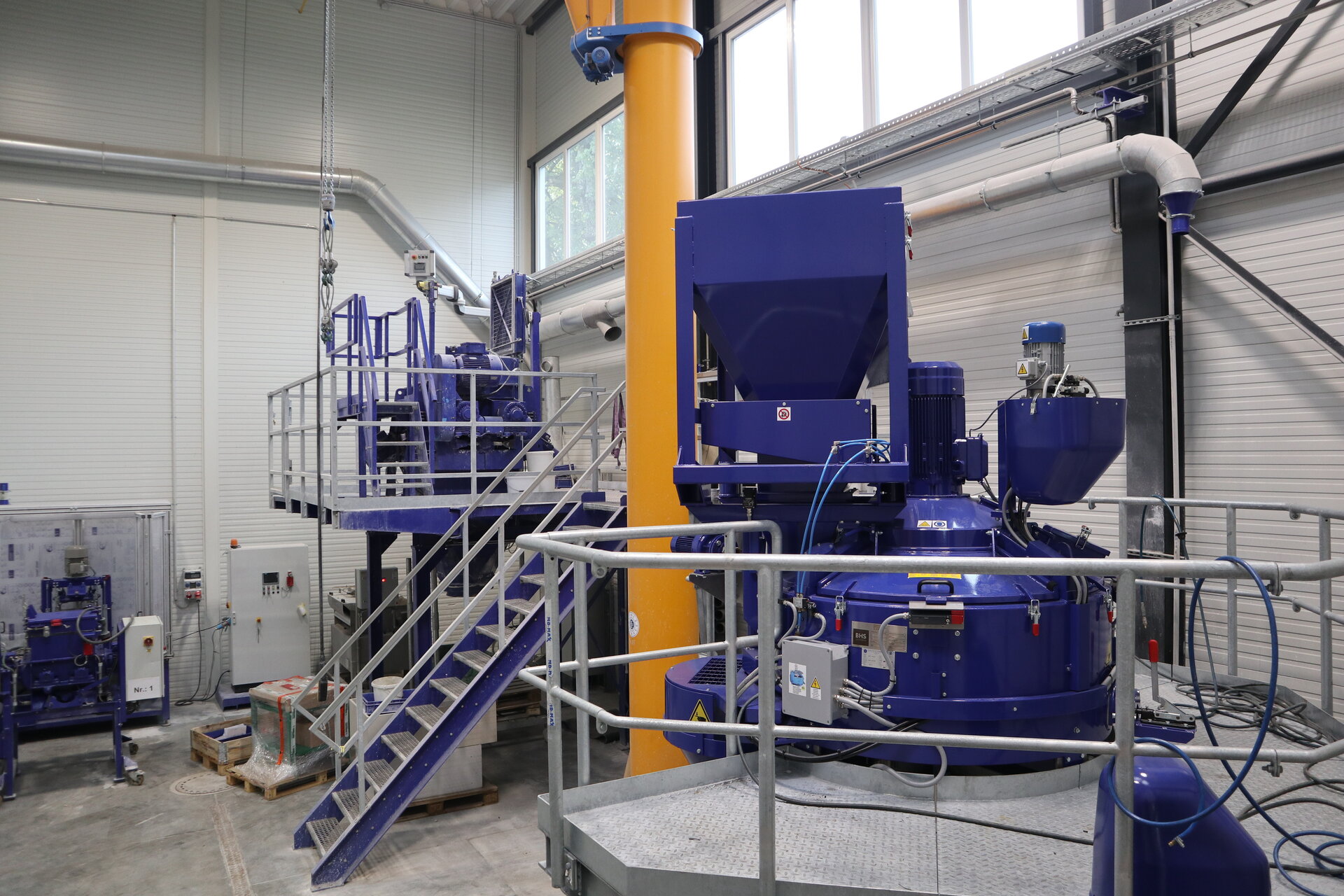 Planetary mixers - Intensive mixing of complex building materials